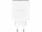 CANYON Nabíječka do sítě H-24, 1x USB-A, Quick Charge 3.0...