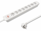 QOLTEC 50280 Power strip 8 sockets 1.8m White