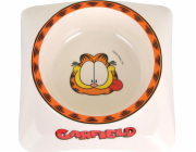 Garfield Garfield, kočka, bílá/šedá melaminová mísa