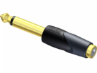 Adaptér RCA / Cinch Female - 6,3 mm samec Jack