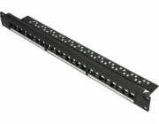 Patchpanel 24 porty UTP modular