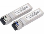 SFP + 10G 1270 / 1330nm single mode 20km LC moduly