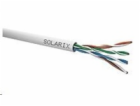 Instalační kabel Solarix UTP, Cat5E, drát, PVC, box 100m ...