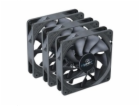 AKASA ventilátor Viper, Black Fan 12cm, 120x120x25mm, HDB...