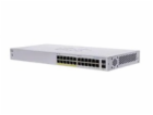 Cisco switch CBS110-24PP (24xGbE, 2xGbE/SFP combo, 12xPoE...