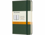 Moleskine Notes Classic 9x14 ks. čáry - myrtově zelená