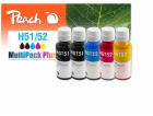 PEACH kompatibilní cartridge HP GT51, GT52, MultiPack Plus