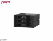 Jou Jye Backplane pro 3.5" 3x SATA/SAS3 HDD do 2x 5,25" black (náhrada JJ-2132M-SS)