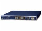 Planet GS-4210-16UP4C L2 switch, 20x1Gb, 4x1Gb SFP, 16x P...