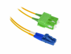 XtendLan FO patch LC-SC/APC 0.5m 9/125, duplex, ultraflex...