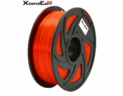 XtendLAN PETG filament 1,75mm průhledný oranžový 1kg