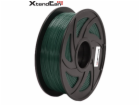 XtendLAN PLA filament 1,75mm myslivecky zelený 1kg