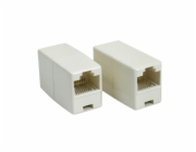 W-Star Spojka RJ45 (UTP), cat5, bílá