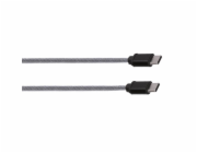 Solight USB-C 3.1 kabel, USB-C konektor - USB-C konektor, silikon, 1m - SSC1701-S