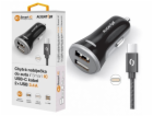 ALIGATOR Chytrá nabíječka do auta 3.4A, 2xUSB, smart IC, ...