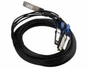 MikroTik XQ+BC0003-XS+ Patch, 100Gbps QSFP28 na 4x SFP28, MiniGBIC moduly, 3m MikroTik XQ+BC0003-XS+ 100 Gigabit na 4x SFP28 MiniGBIC moduly, 3m (QSFP28)