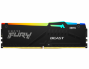 KINGSTON FURY Beast Black RGB 8GB DDR5 4800MT/s / CL38 / DIMM