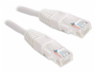 XtendLan patch kabel Cat5E, UTP - 0,25m, bílý (prodej po ...