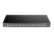 D-Link DGS-1250-52X D-Link DGS-1250-52X 48-port Gigabit Smart Managed Switch with 4x 10G SFP+ ports