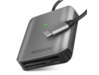 AXAGON CRE-S3C, USB-C 3.2 Gen 1 - SUPERSPEED čtečka karet...