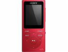 Sony MP3 8GB NW-E394L, červený