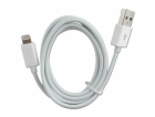 2go USB Ladekabel - Weiss - 100 cm Für Apple Lightning