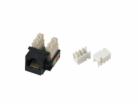 XtendLan Keystone jack RJ45, CAT5e, UTP, s krytkami proti...