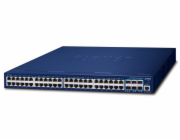 Planet SGS-6310-48T6X L3 switch, 48x1Gb, 6x10Gb SFP+, HW/IP stack, VSF/Cluster