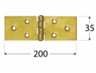 Závěs stavební 200x35x1,5 mm