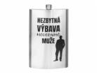 Likérka nerez 1,7 l "Nezbytná výbava moderního muže"