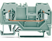 WAGO 25MM2 ex Jasnoszara (870-909) 2-vodičová železnice