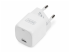 DIGITUS Miniaturní nabíjecí adaptér USB-C, 20W 20W, PD 3....