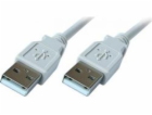 PremiumCord KU2AA3 Kábel USB 2.0, A-A, 3m, šedý