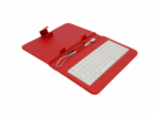 AIREN AiTab Leather Case 1 with USB Keyboard 7" RED (CZ/S...