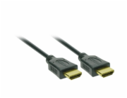 Solight HDMI kabel s Ethernetem, HDMI 1.4 A konektor - HDMI 1.4 A konektor, blistr, 2m