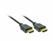 Solight HDMI kabel s Ethernetem, HDMI 1.4 A konektor - HDMI 1.4 A konektor, blistr, 3m