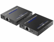 PremiumCord HDMI 2.0 extender Ultra HD 4kx2k@60Hz na 70m přes Cat6/Cat6A/Cat7