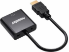 PremiumCord převodník HDMI na VGA se zvukem 3,5mm stereo ...