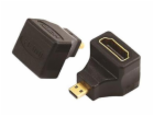 PremiumCord Adapter Micro HDMI Male na HDMI Female zahnut...