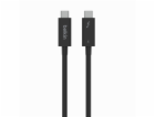 Belkin INZ002bt2MBK Thunderbolt 4 C-C kabel 2m, černý