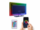 Solight LED WIFI smart RGB pásek pro TV, 4x50cm, USB