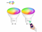 Smart sada LED žárovek GU10 4,5W RGB Nous P8/2pack WiFi T...