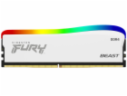 Kingston FURY Beast White DDR4 8GB 3200MT/s DIMM CL16 RGB SE