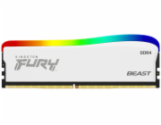 Kingston FURY Beast White DDR4 8GB 3200MT/s DIMM CL16 RGB SE