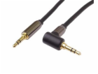 PremiumCord HQ stíněný kabel stereo Jack 3.5mm - Jack 3.5...