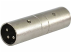 SSQ HA13 SS-1853 Adapter XLR male - XLR male Chrome