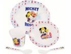 Mickey Mouse - Velká sada nádobí do mikrovlnné trouby (5 ...