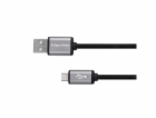 Kabel KRUGER & MATZ KM1234 USB/micro USB 0,2m Black