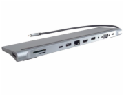 Dokovací stanice USB-C Full Size MST vhodná pod notebook