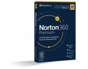 NORTON 360 PREMIUM 75GB +VPN 1 uživatel pro 10 zařízení na 2 rok ESD